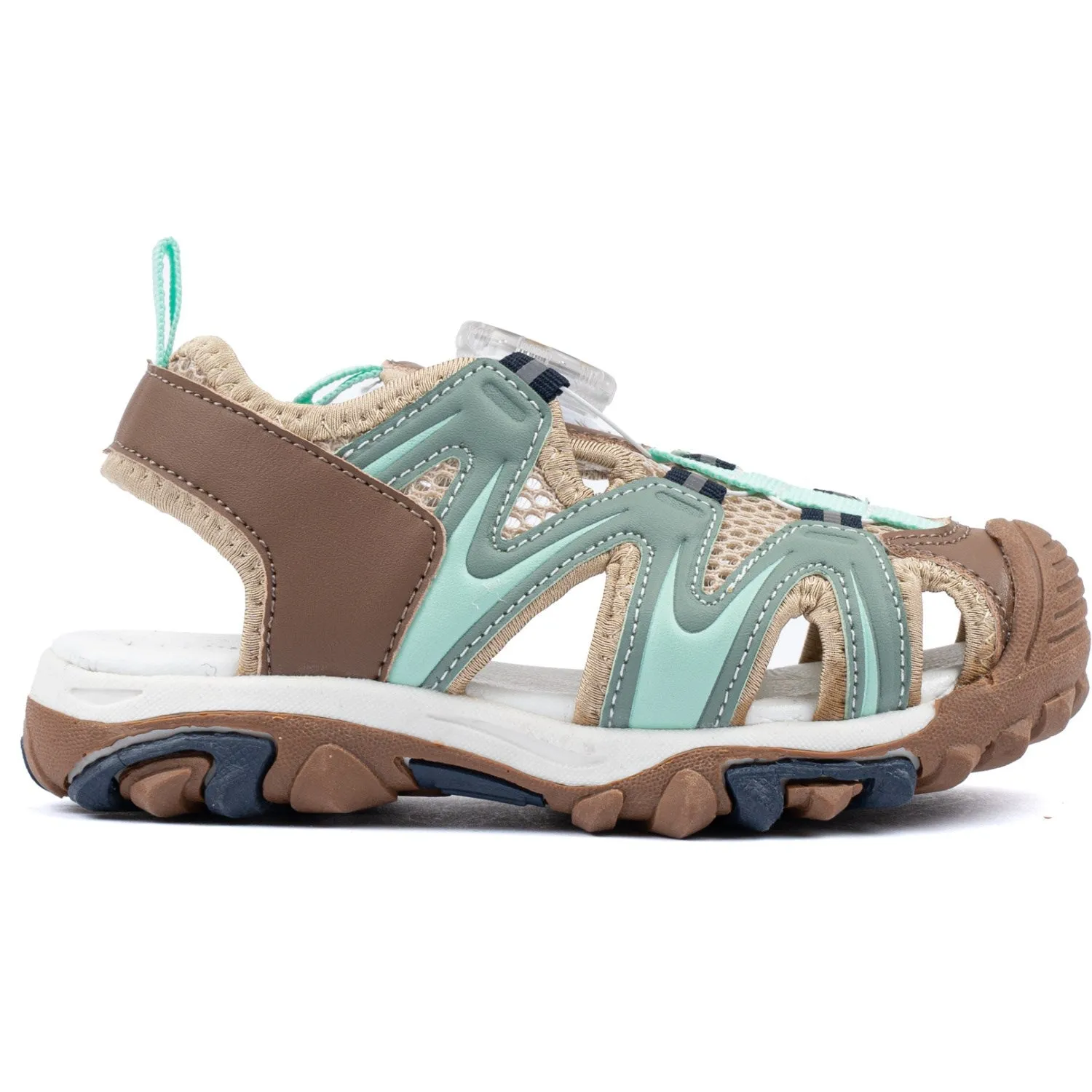 Mikk-Line Green Bay Sandal With Mesh