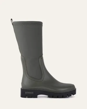 MINK CALF BOOTS KHAKI RUBBER Jo Mercer