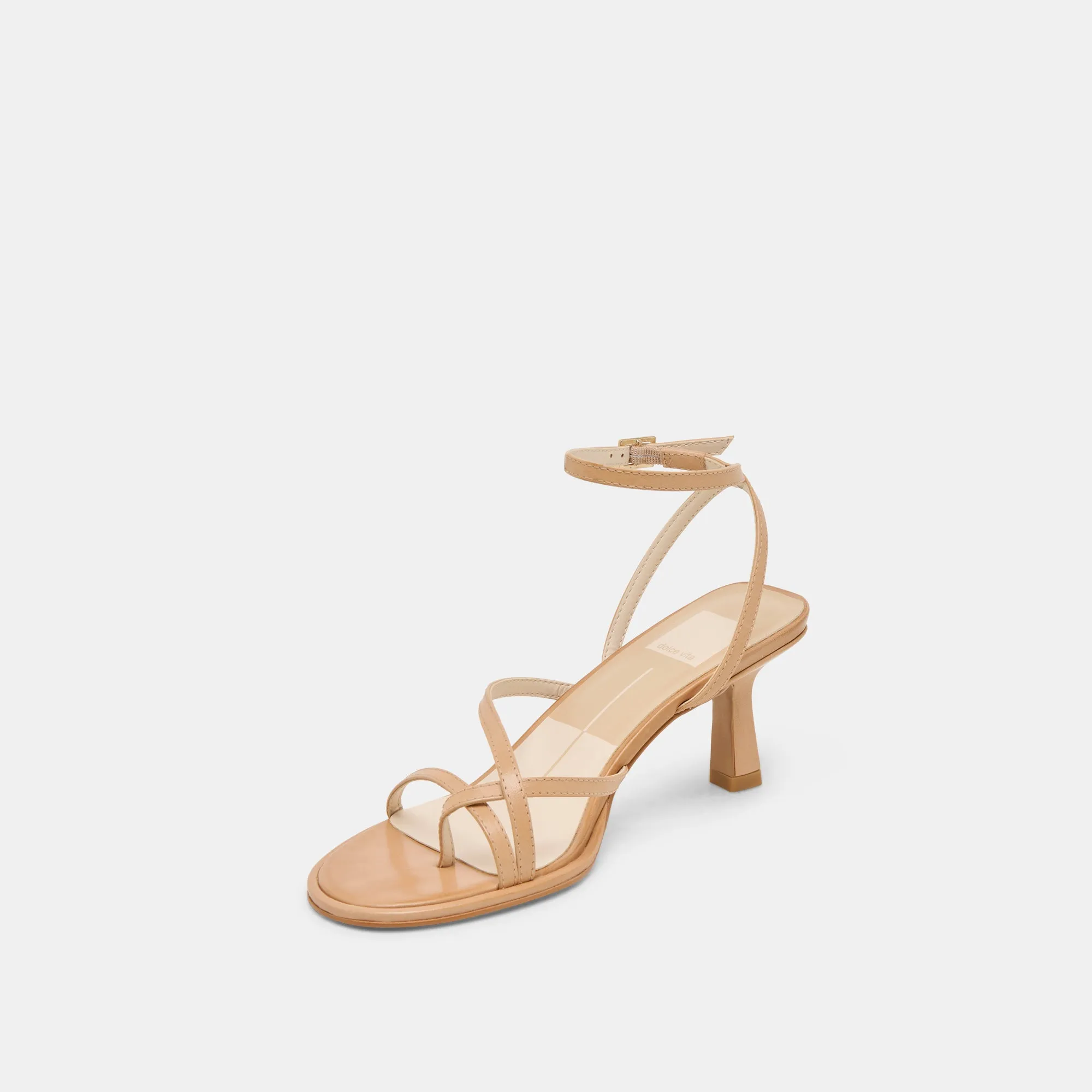 MORAH HEELS CAFE LEATHER Dolce Vita