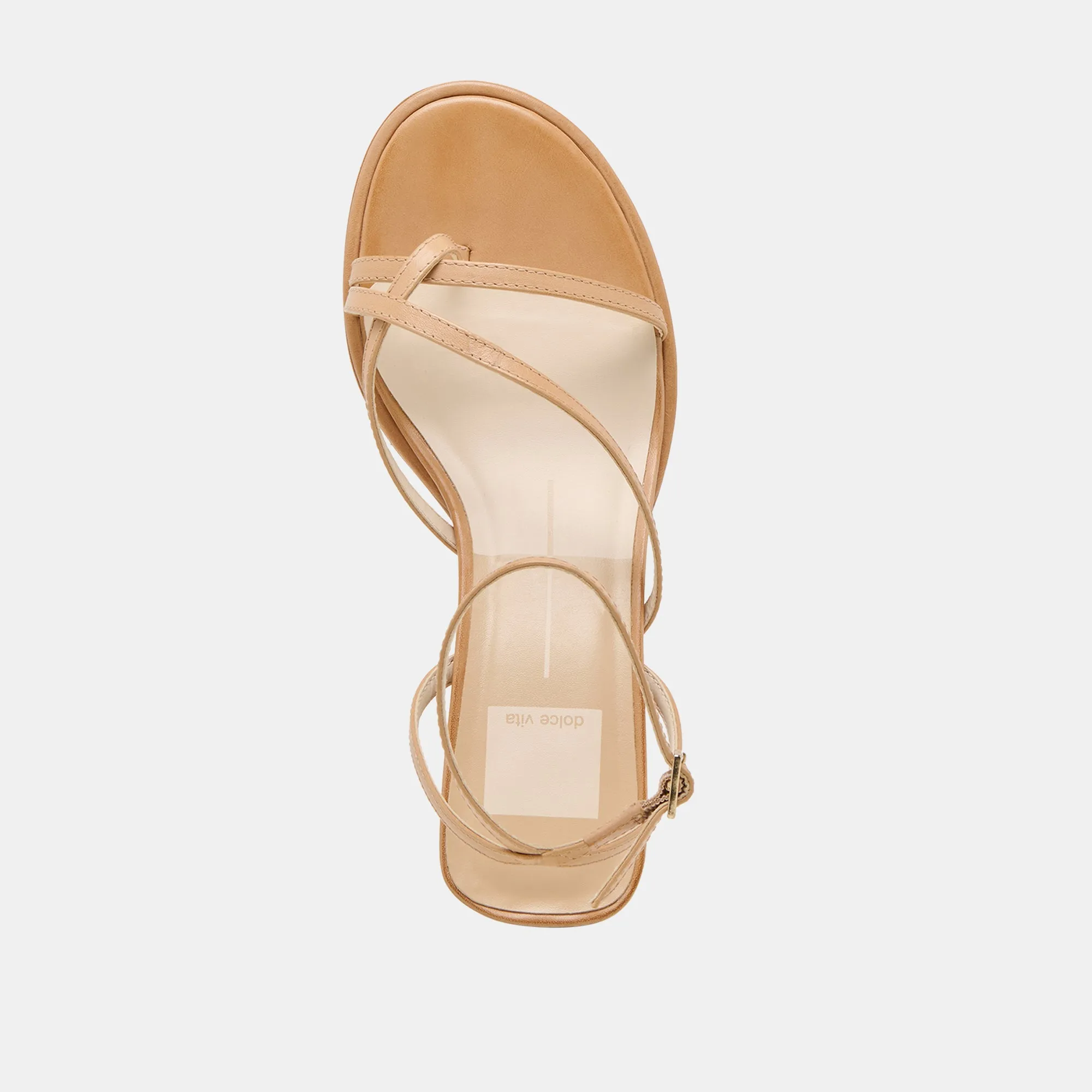 MORAH HEELS CAFE LEATHER Dolce Vita