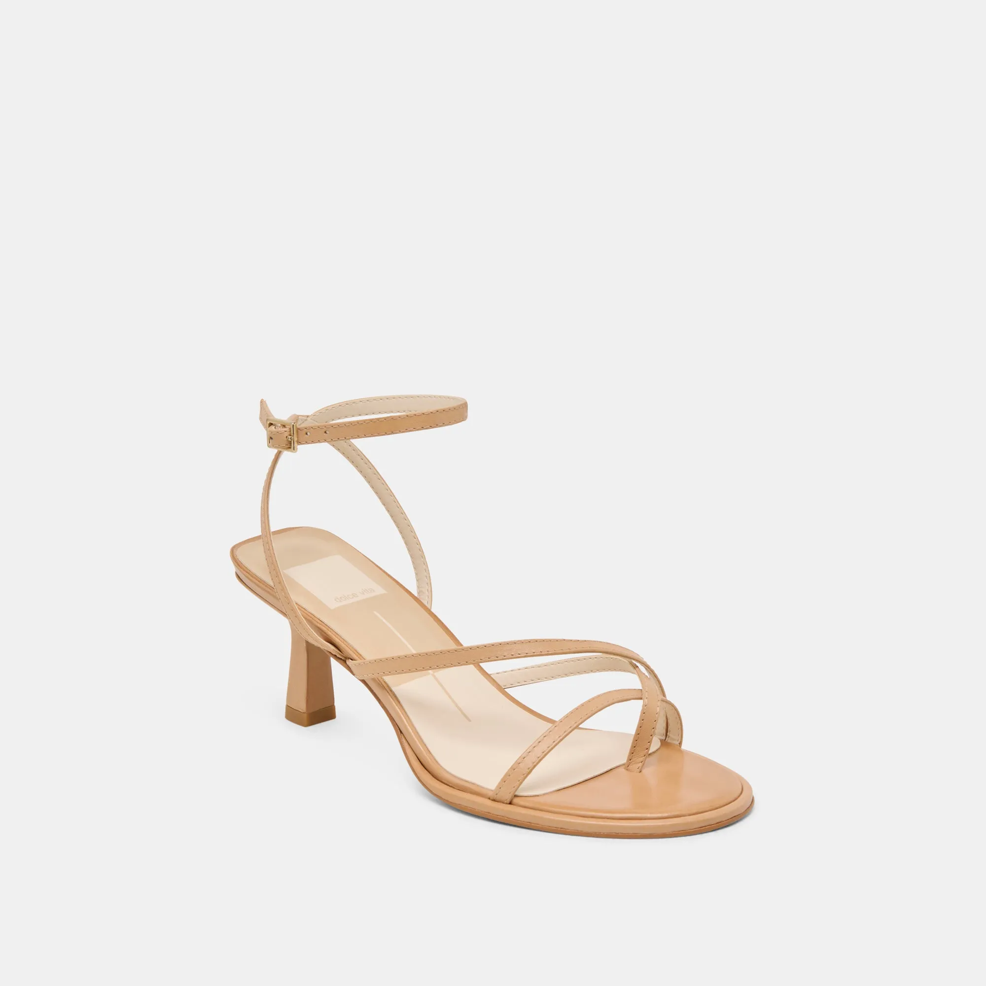 MORAH HEELS CAFE LEATHER Dolce Vita