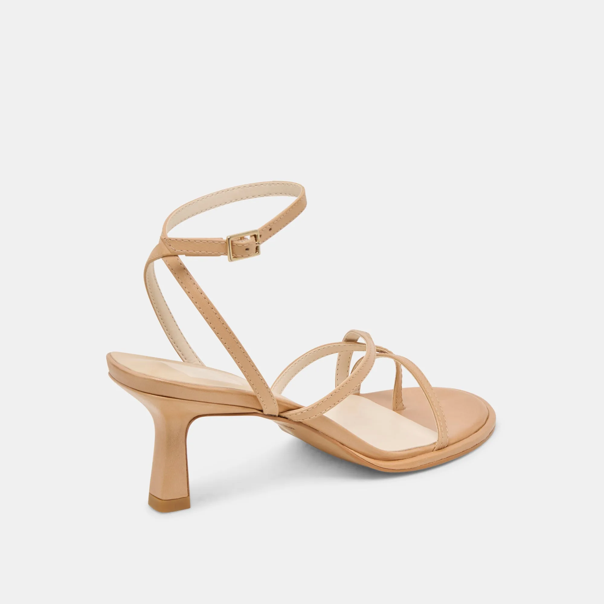MORAH HEELS CAFE LEATHER Dolce Vita