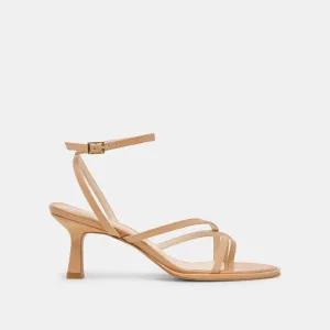MORAH HEELS CAFE LEATHER Dolce Vita
