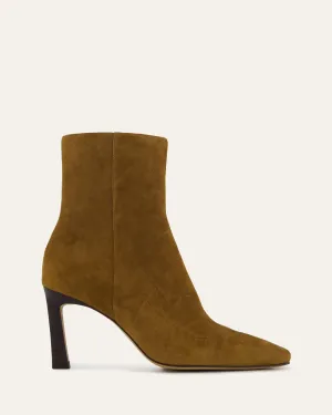 NESSIE MID ANKLE BOOTS BISCUIT SUEDE Jo Mercer