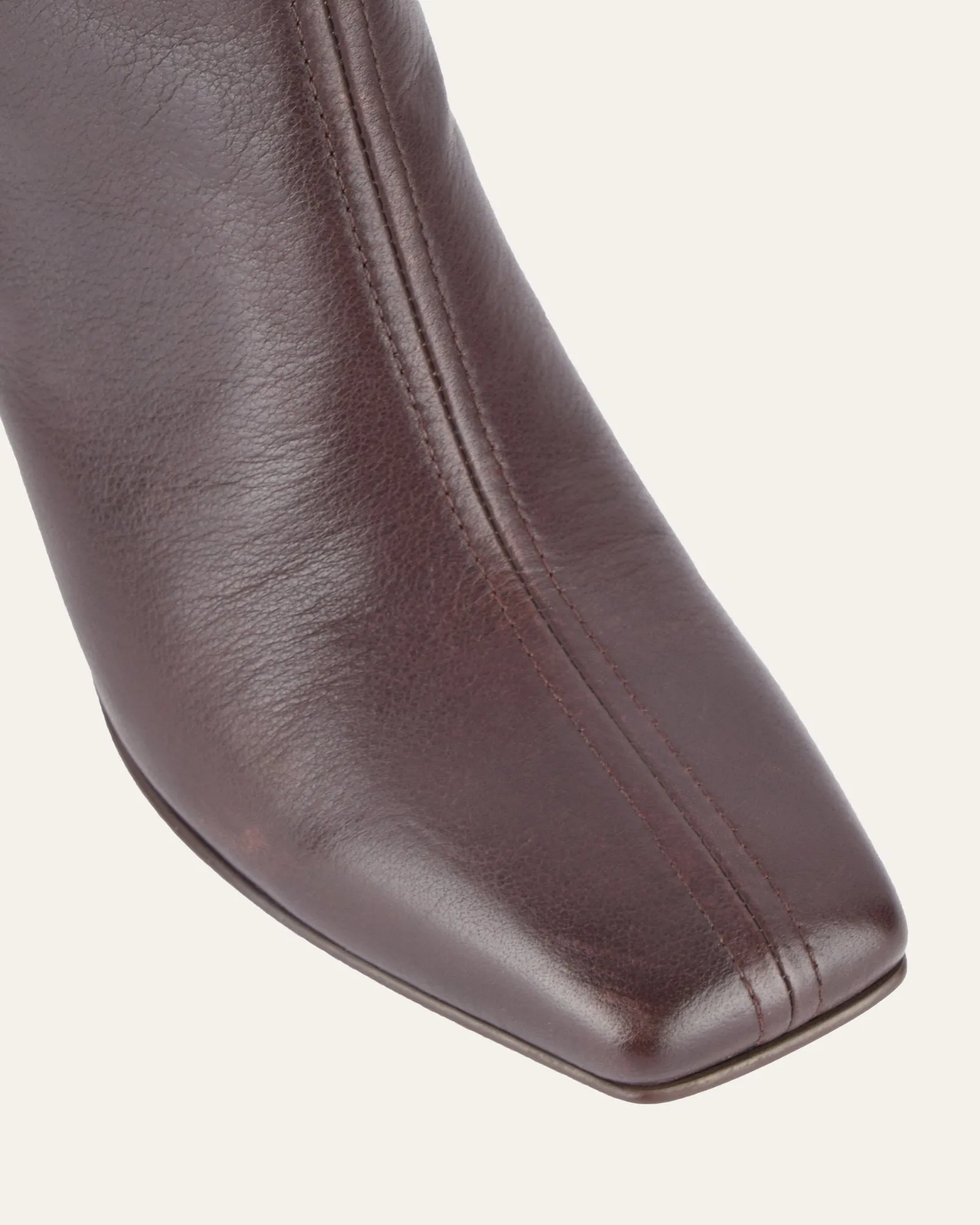 NEVADA MID ANKLE BOOTS CHOCOLATE LEATHER Jo Mercer