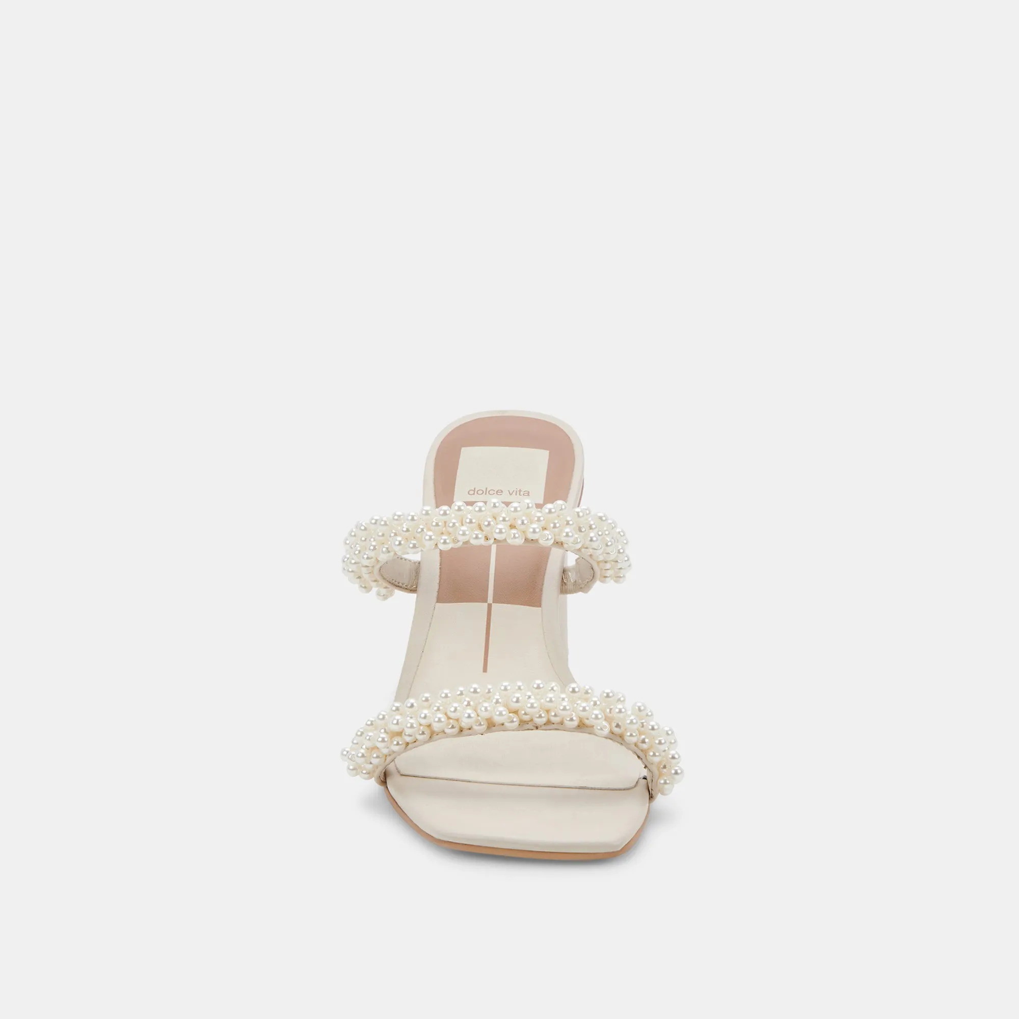 NOEL HEELS VANILLA PEARLS Dolce Vita