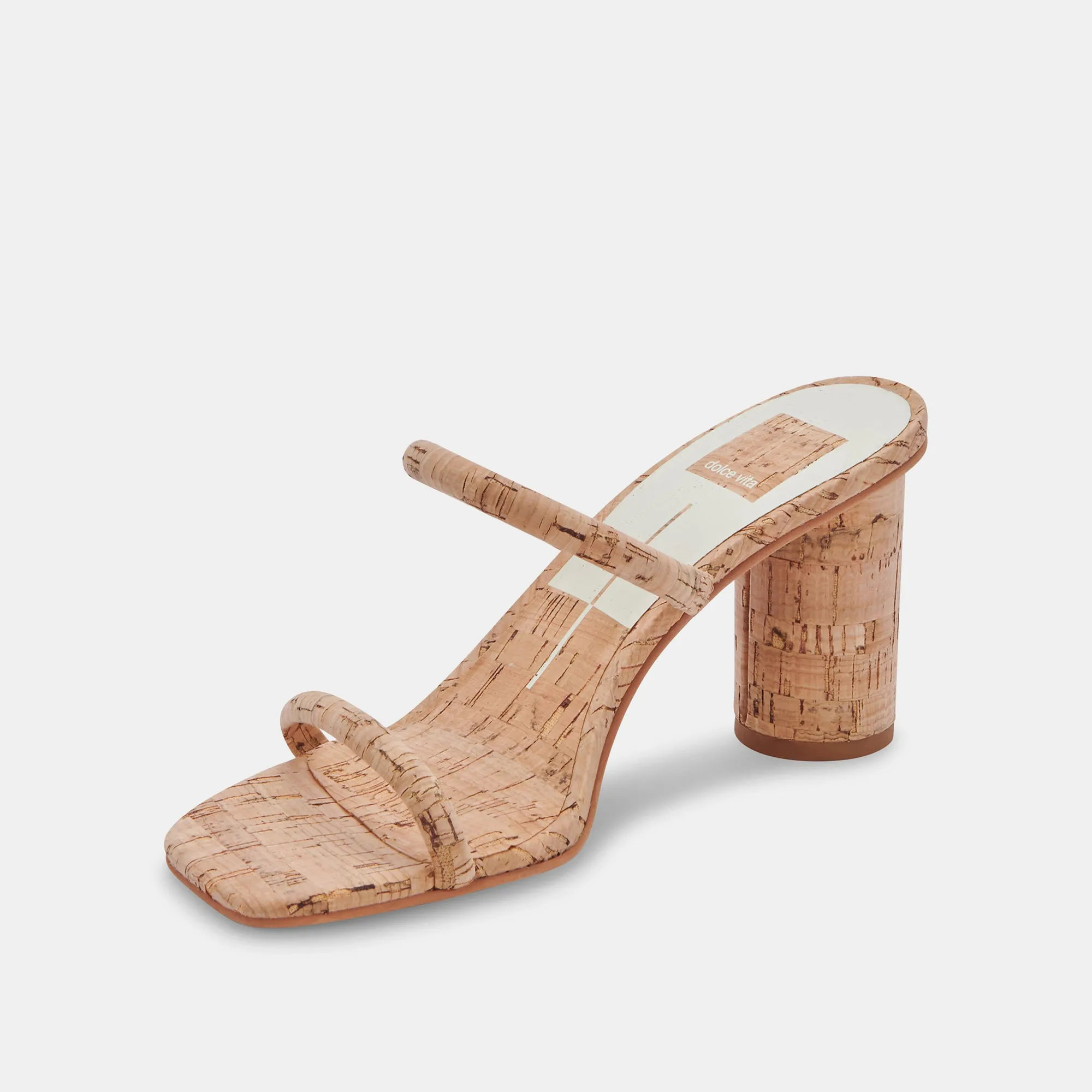 NOLES HEELS NATURAL CORK Dolce Vita