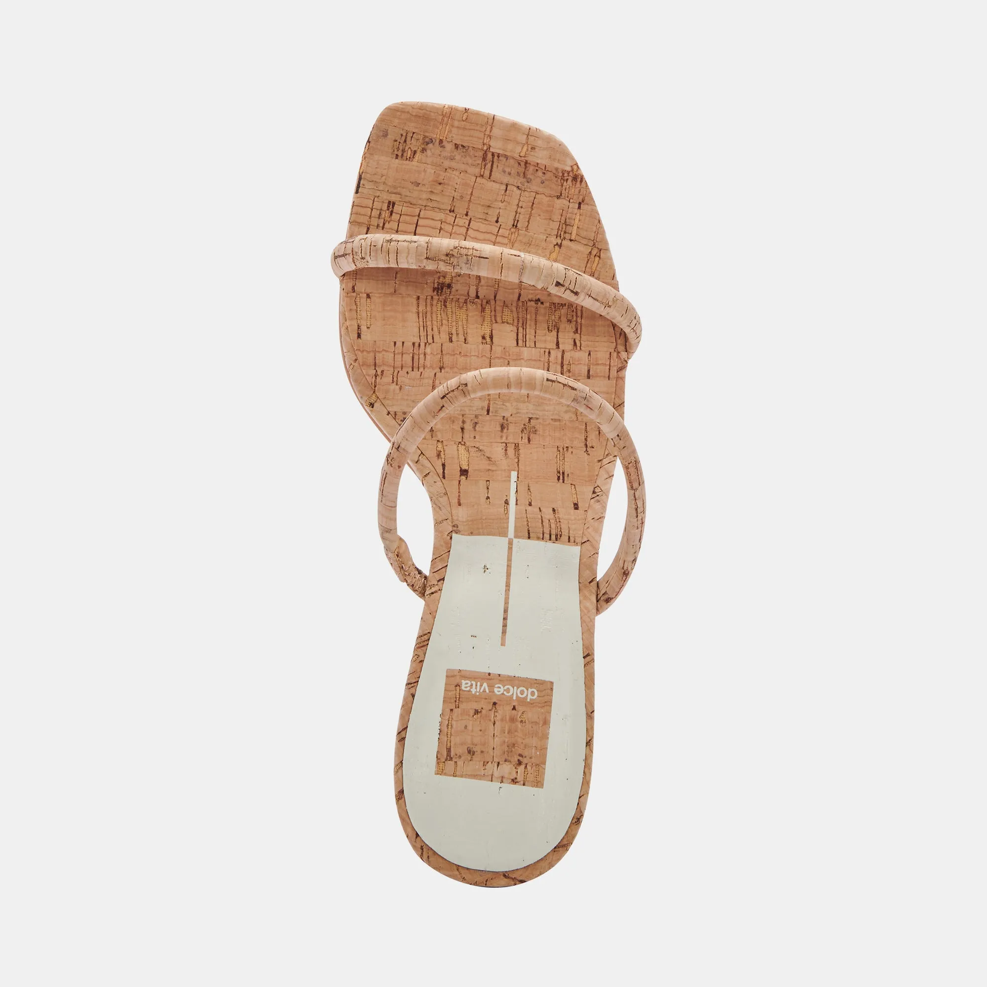 NOLES HEELS NATURAL CORK Dolce Vita