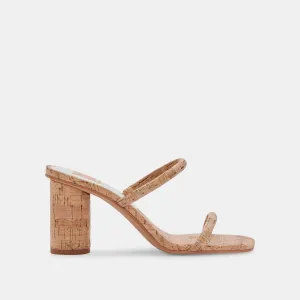 NOLES HEELS NATURAL CORK Dolce Vita
