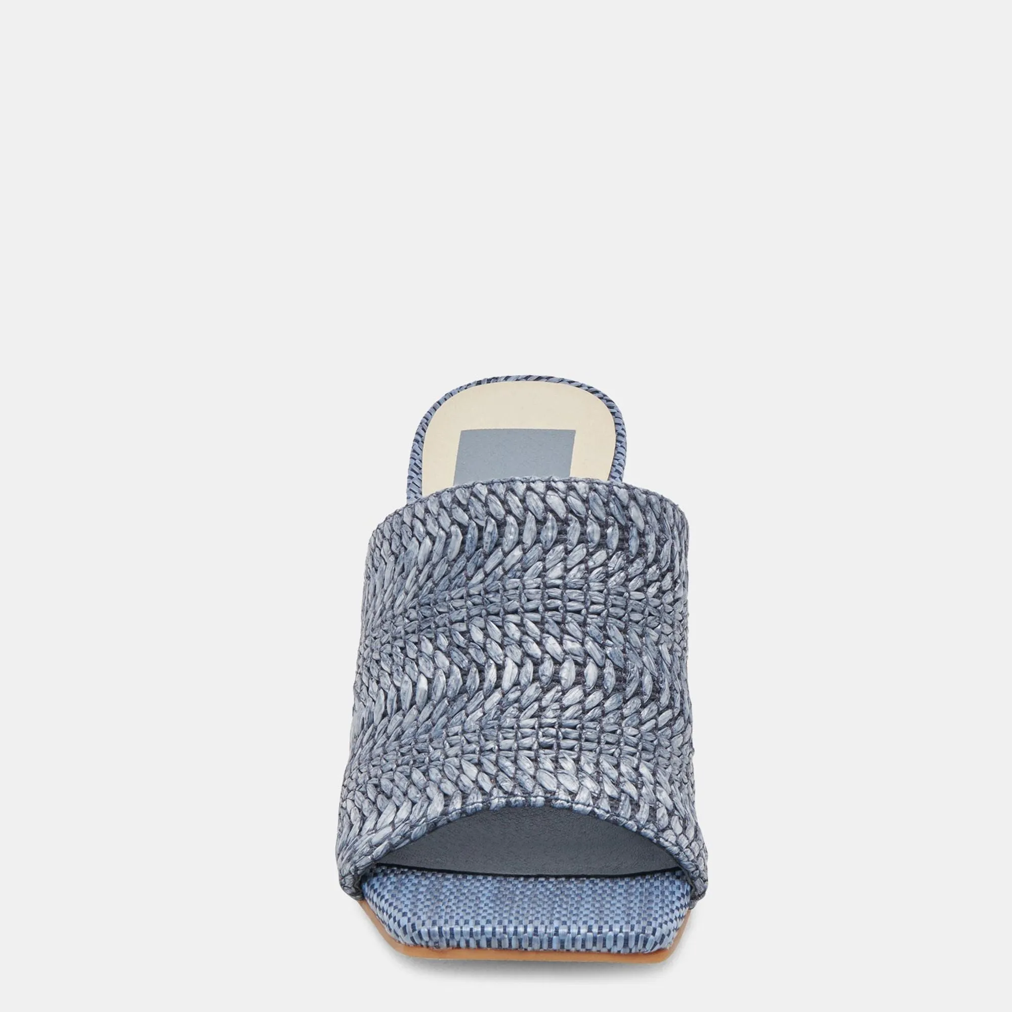 Novis Heels Blue Woven