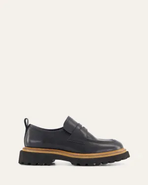 OBI LOAFERS BLACK LEATHER Jo Mercer