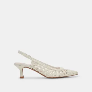 OLYMPA HEELS WHITE STELLA Dolce Vita