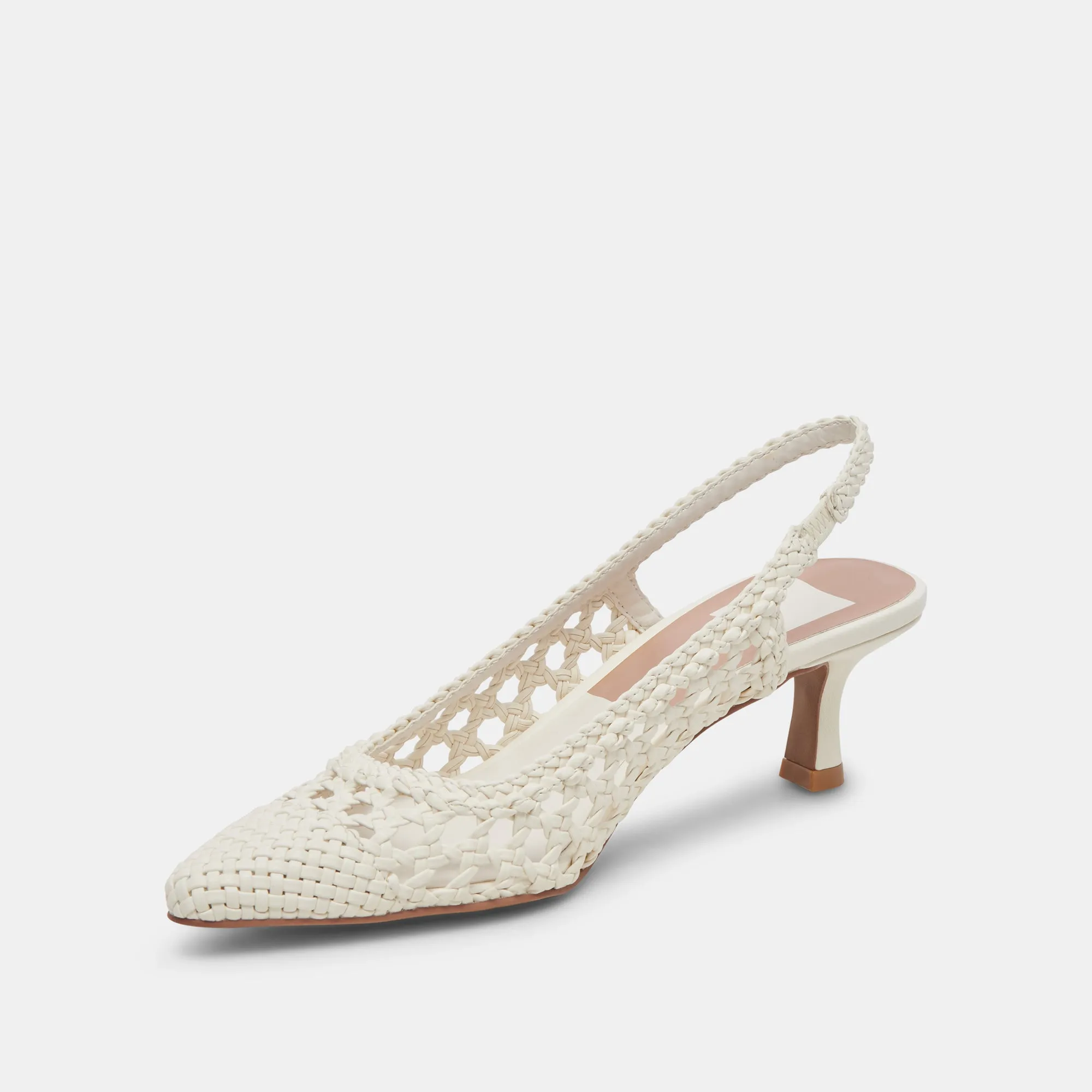 OLYMPA HEELS WHITE STELLA Dolce Vita