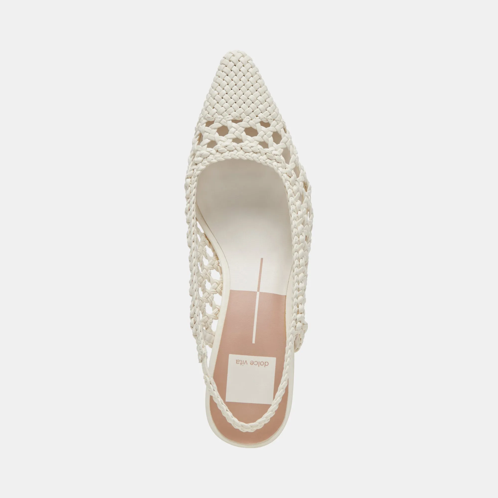 OLYMPA HEELS WHITE STELLA Dolce Vita