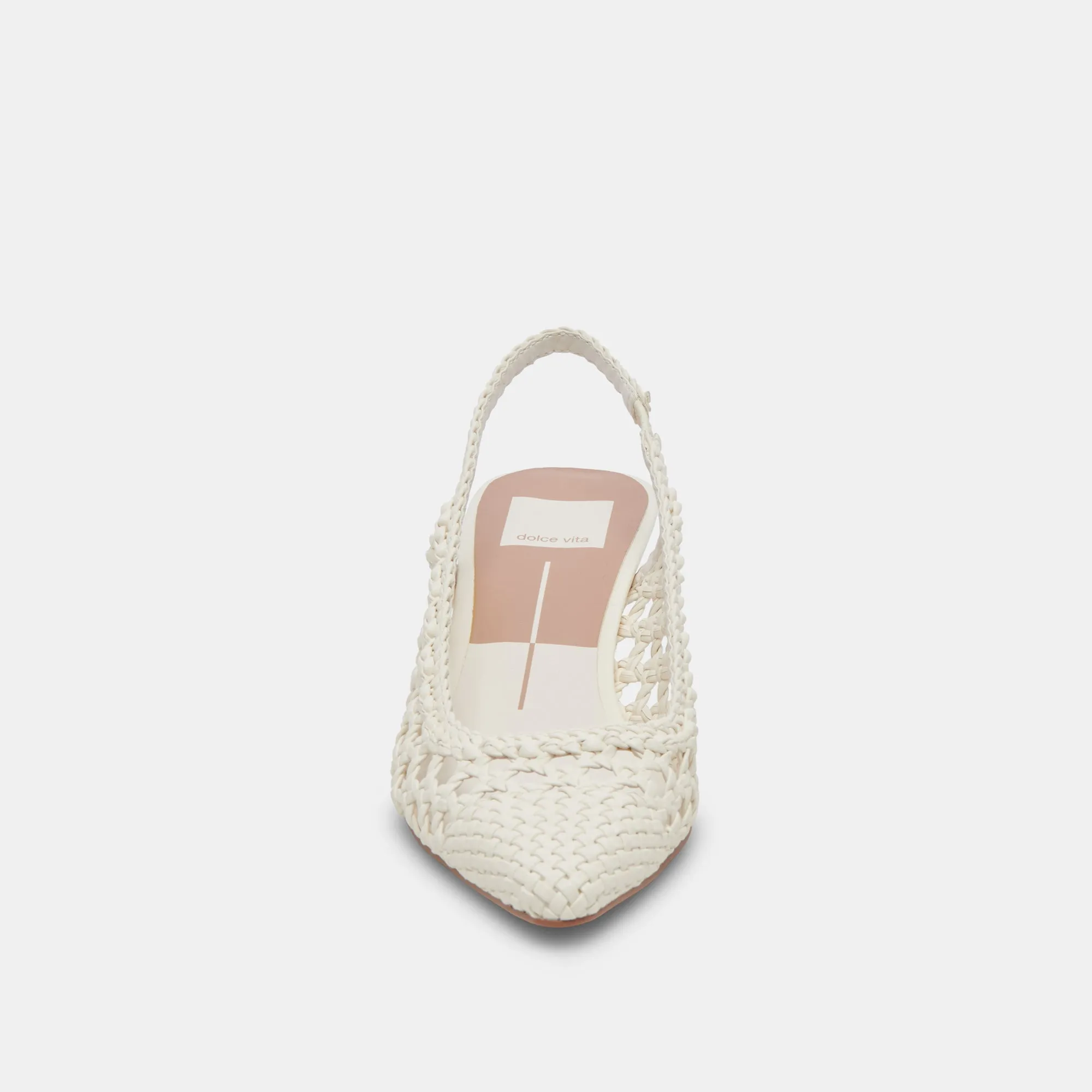 OLYMPA HEELS WHITE STELLA Dolce Vita