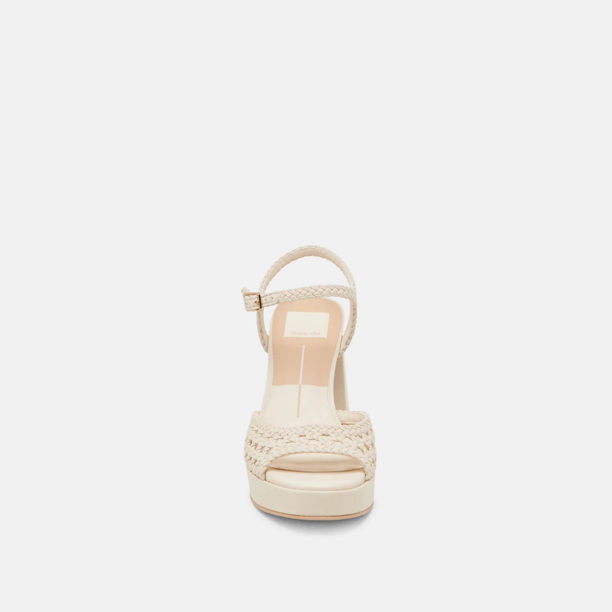 PEYTEN WIDE HEELS CREME WOVEN STELLA Dolce Vita