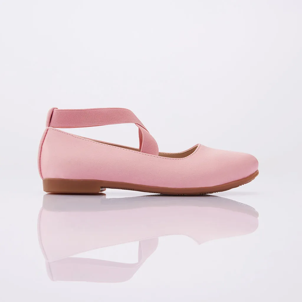 Pink Bubblegum Ballerina Flats