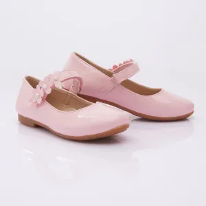Pink Bubblegum Flower Flats