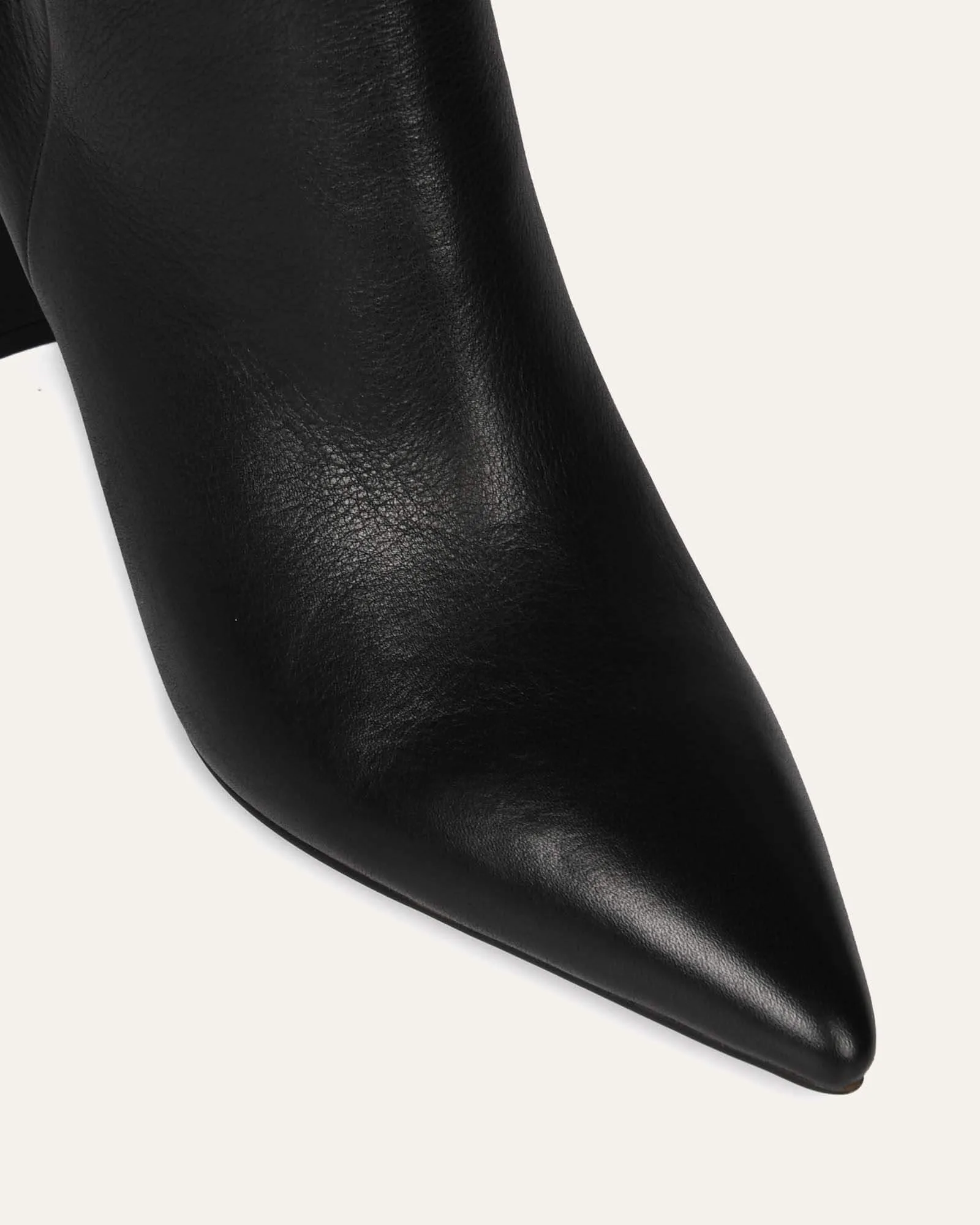 PIXIE CALF BOOTS BLACK LEATHER Jo Mercer