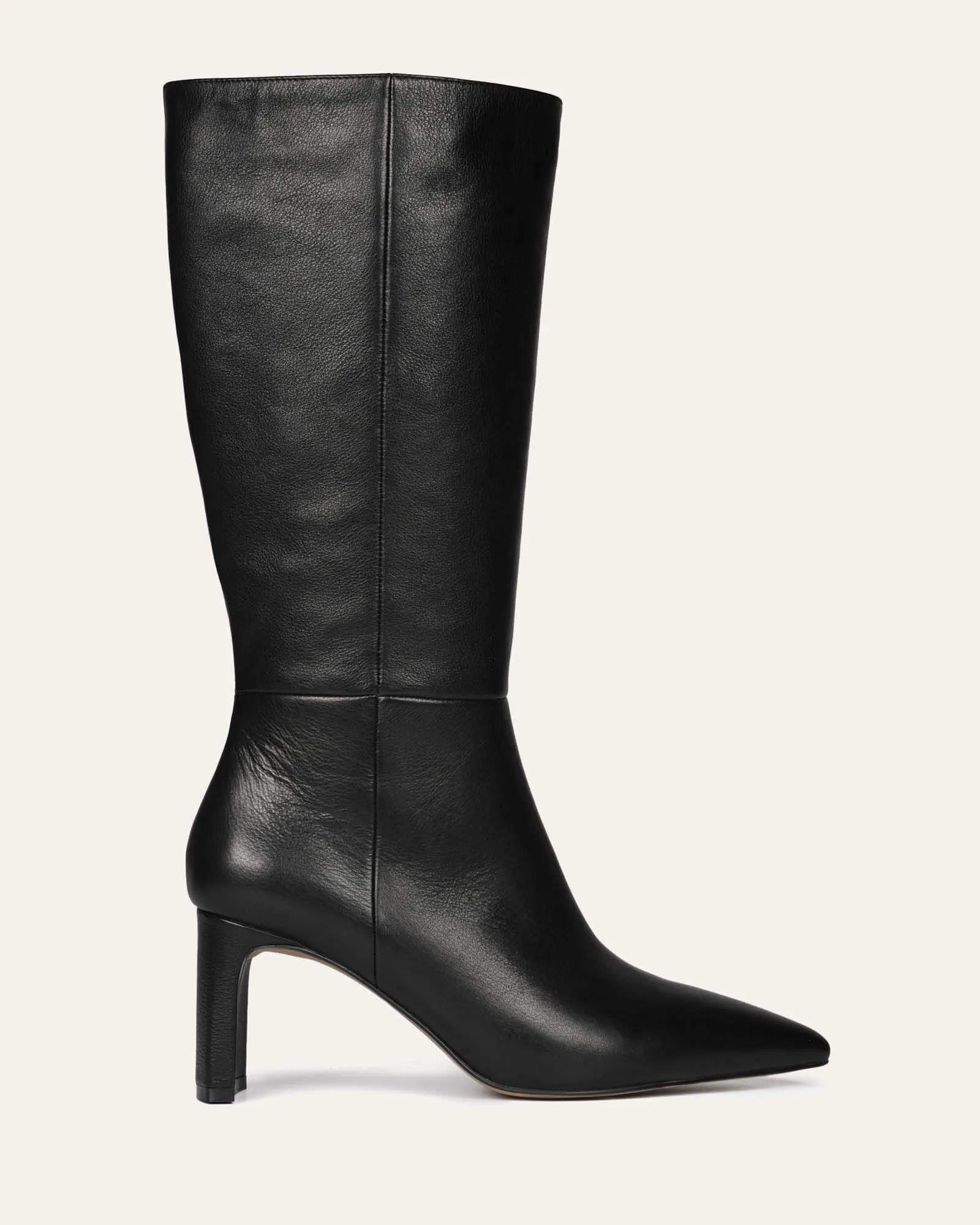 PIXIE CALF BOOTS BLACK LEATHER Jo Mercer