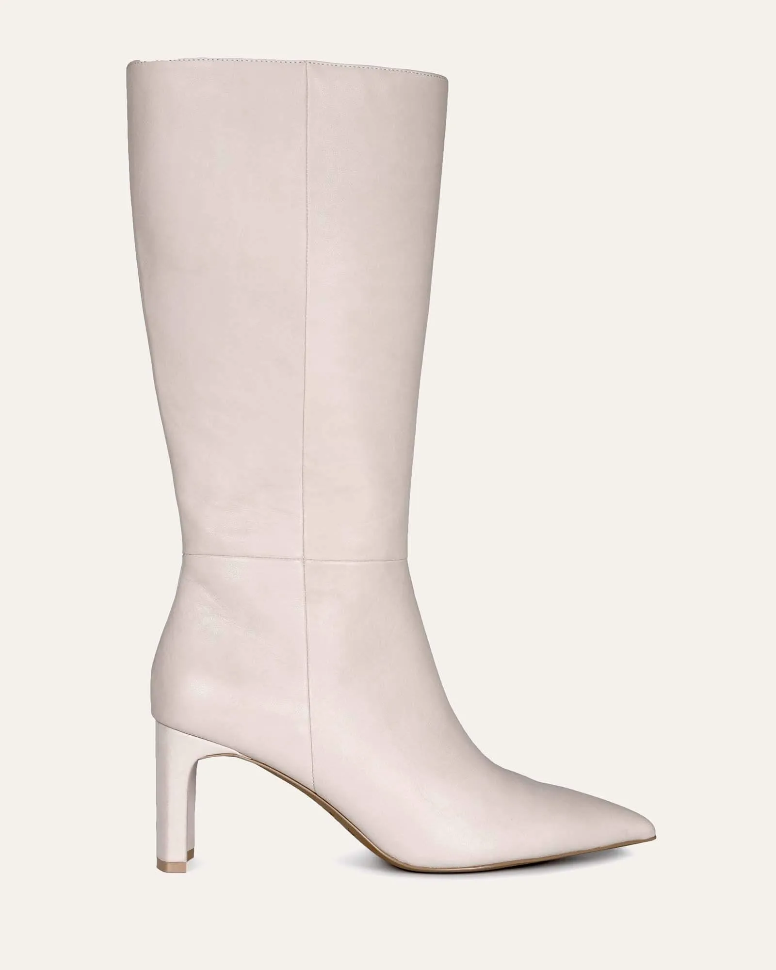 PIXIE CALF BOOTS BONE LEATHER Jo Mercer