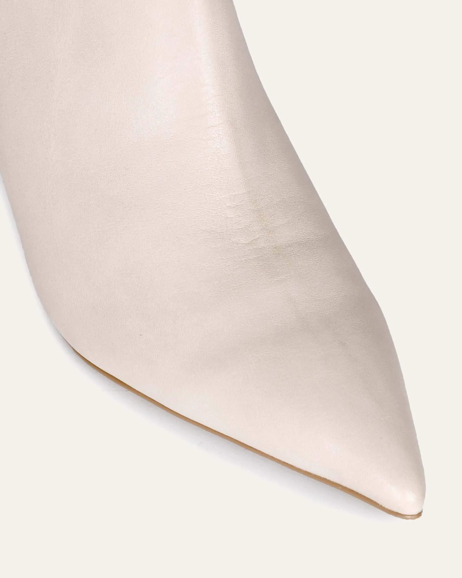 PIXIE CALF BOOTS BONE LEATHER Jo Mercer