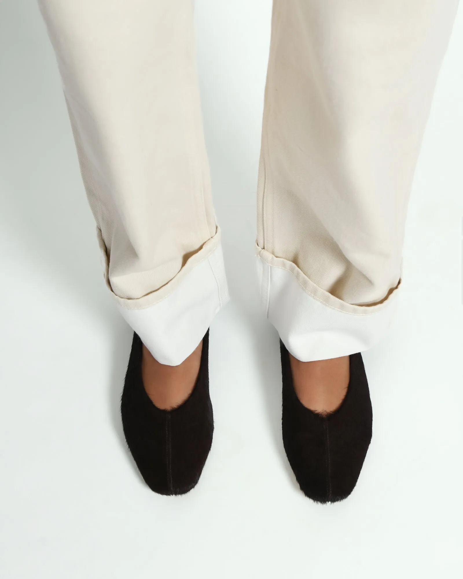 POSIE CASUAL FLATS MERLOT LEATHER Jo Mercer