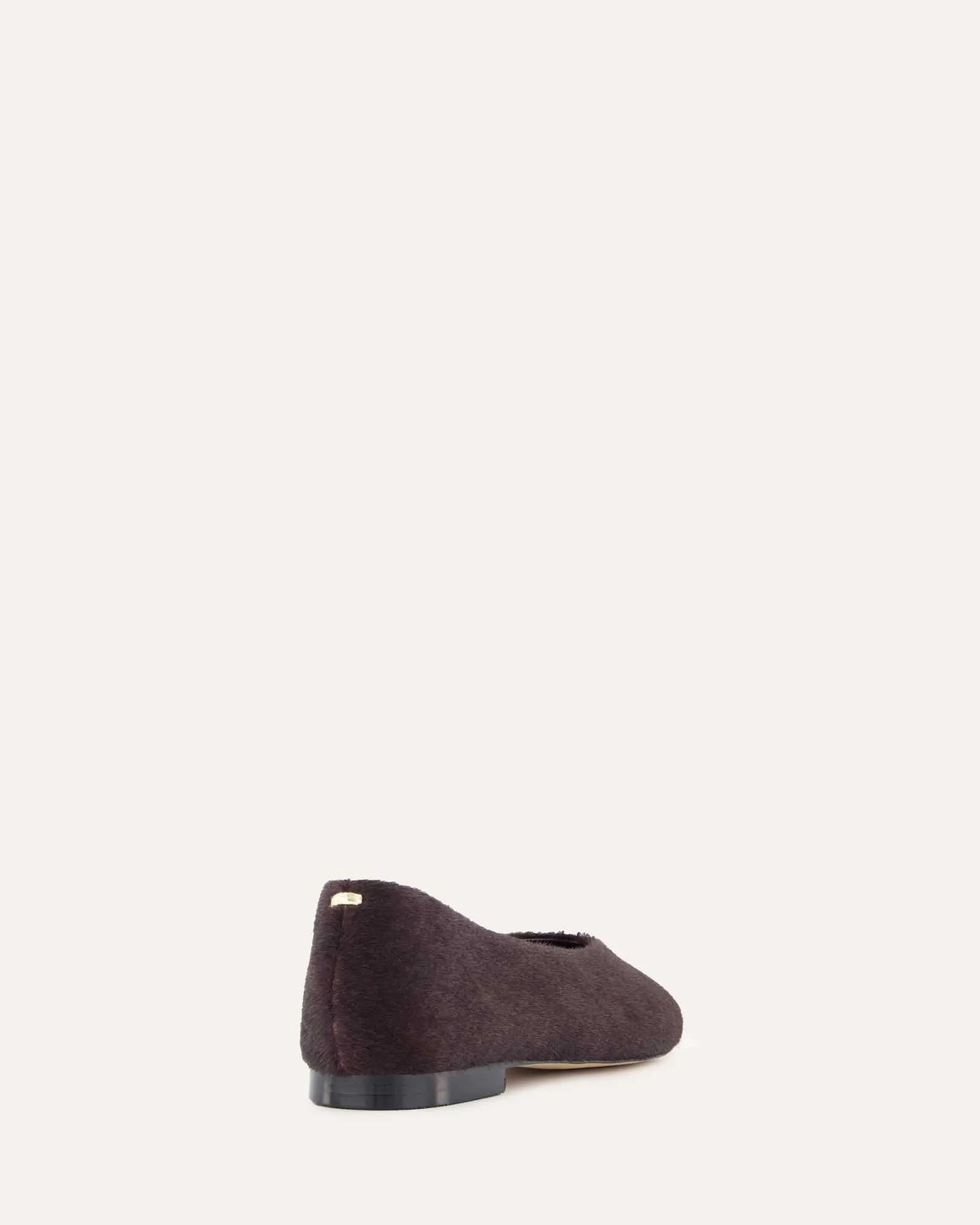 POSIE CASUAL FLATS MERLOT LEATHER Jo Mercer