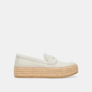 RANNA LOAFERS IVORY LEATHER Dolce Vita