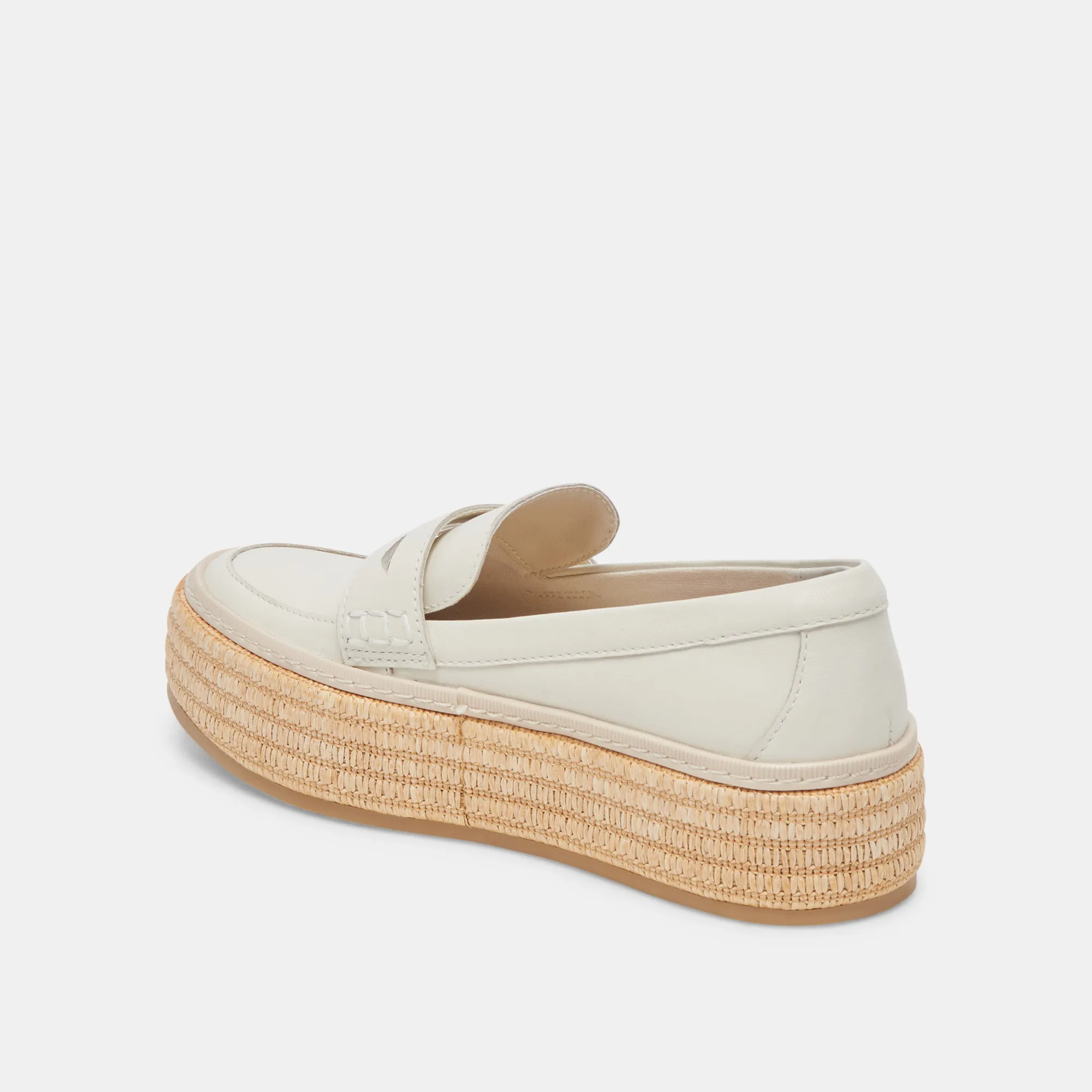 RANNA LOAFERS IVORY LEATHER Dolce Vita