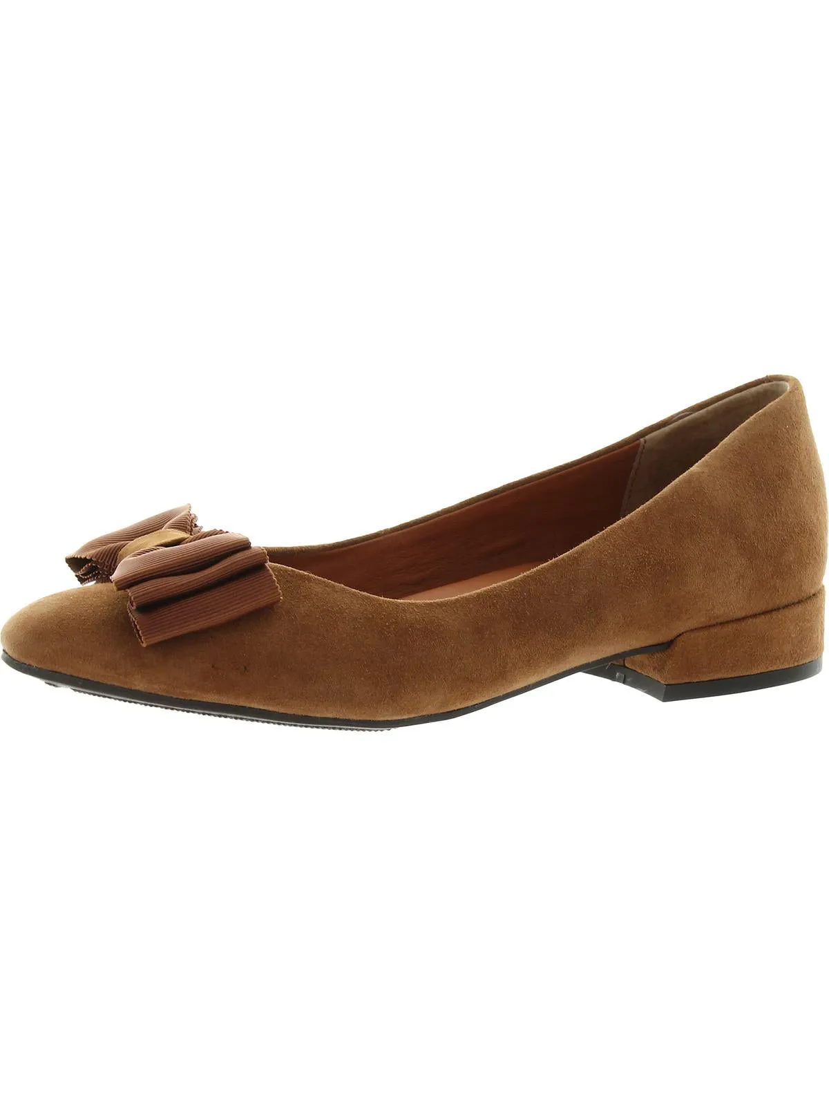 Reformation ATLAS FLAT Womens Leather Slip On Ballet Flats