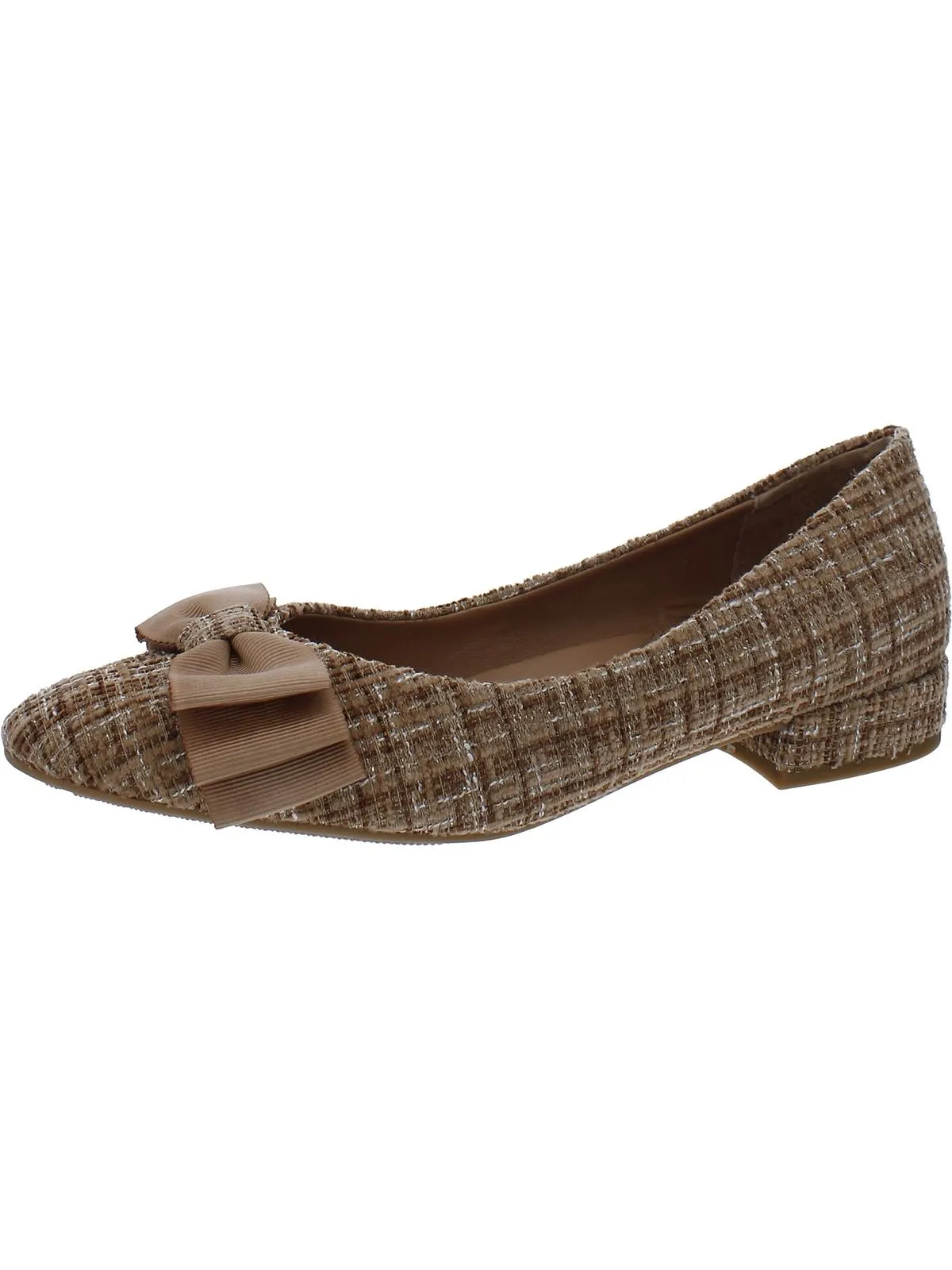 Reformation ATLAS FLAT Womens Leather Slip On Ballet Flats