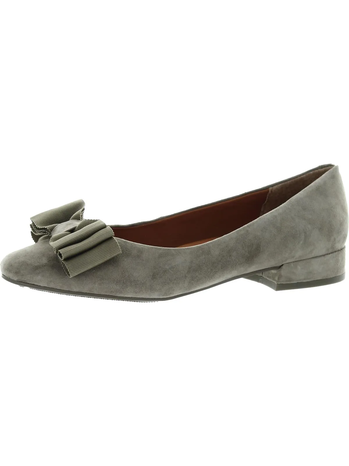 Reformation ATLAS FLAT Womens Leather Slip On Ballet Flats
