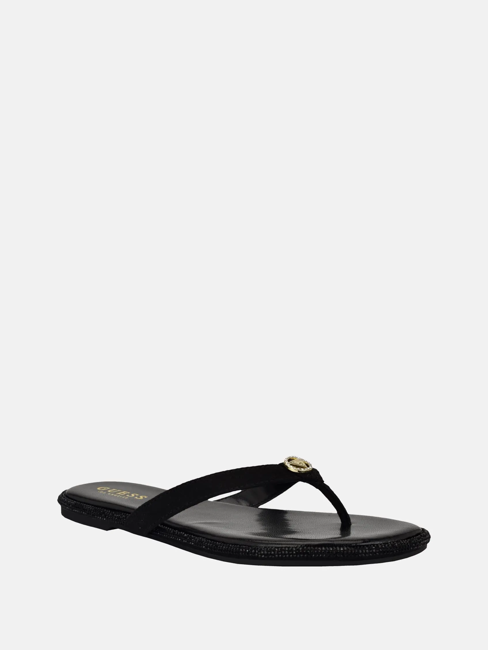 Reformation Barenn Embellished Thong Sandals