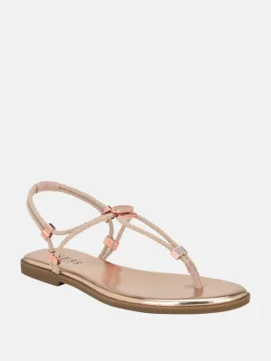 Reformation Casens Stretch Cord Backstrap Sandals