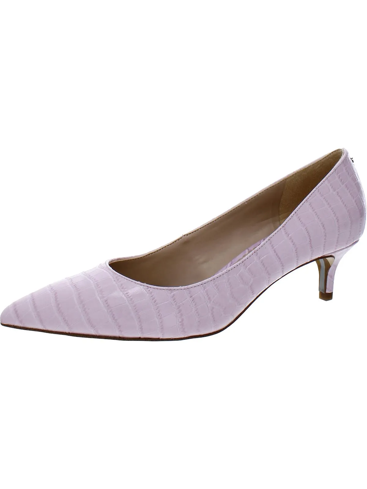 Reformation Dori Womens Padded Insole Slip On Pointed Toe Heels