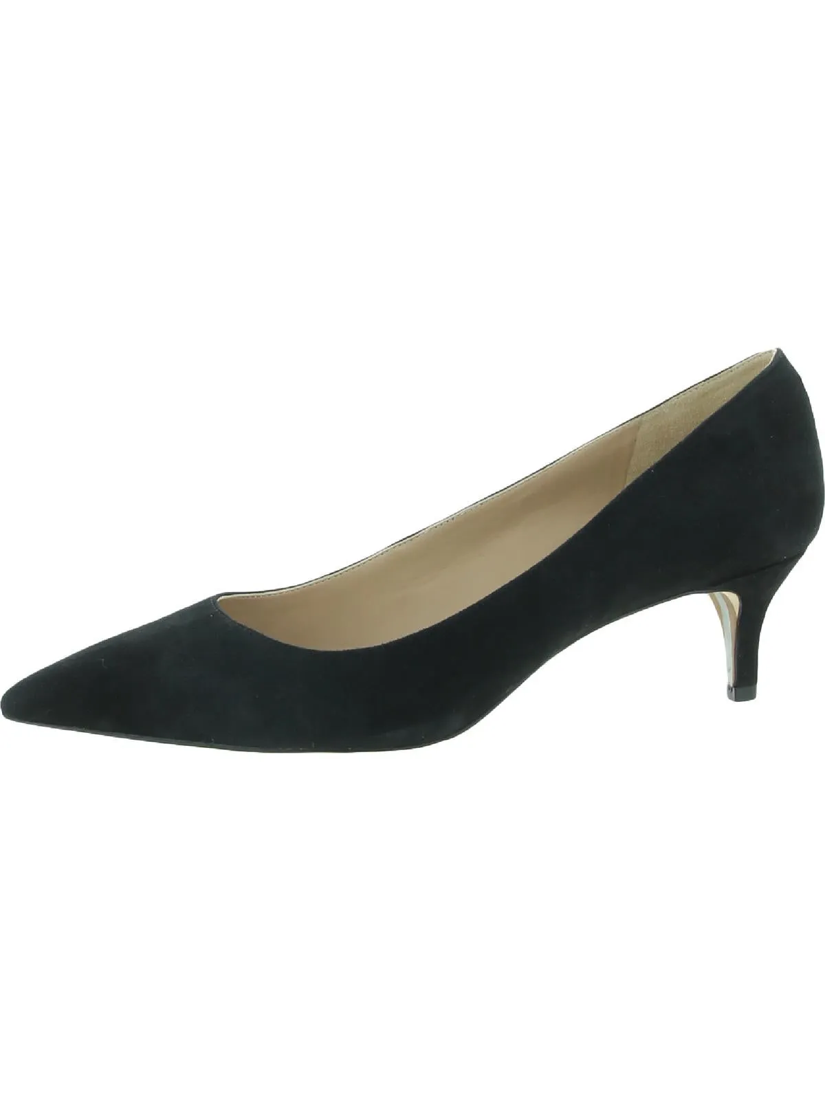 Reformation Dori Womens Padded Insole Slip On Pointed Toe Heels