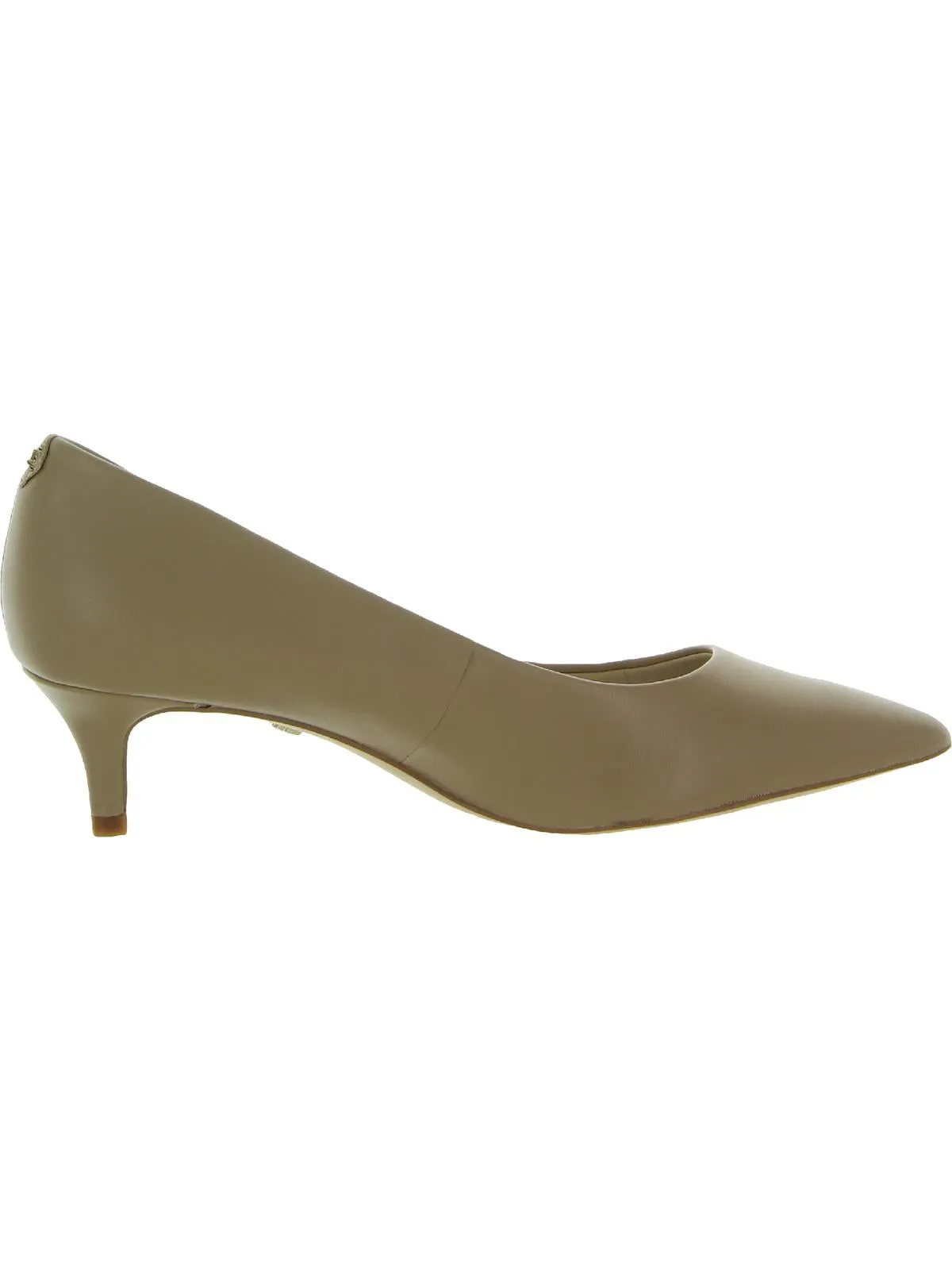 Reformation Dori Womens Padded Insole Slip On Pointed Toe Heels