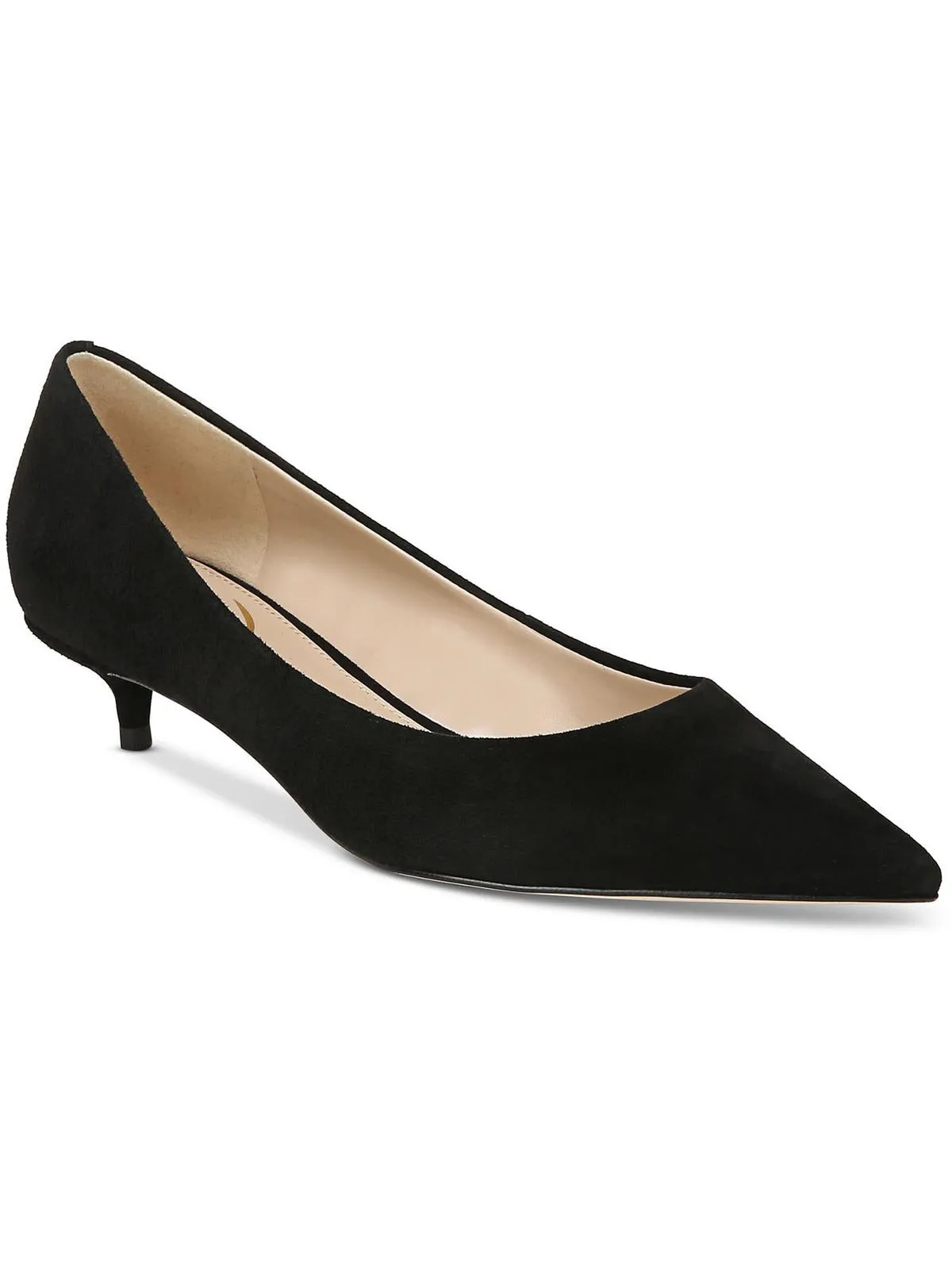 Reformation Dori Womens Padded Insole Slip On Pointed Toe Heels