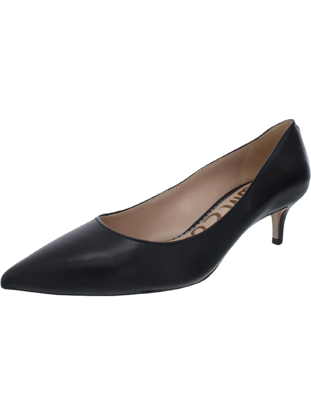 Reformation Dori Womens Padded Insole Slip On Pointed Toe Heels