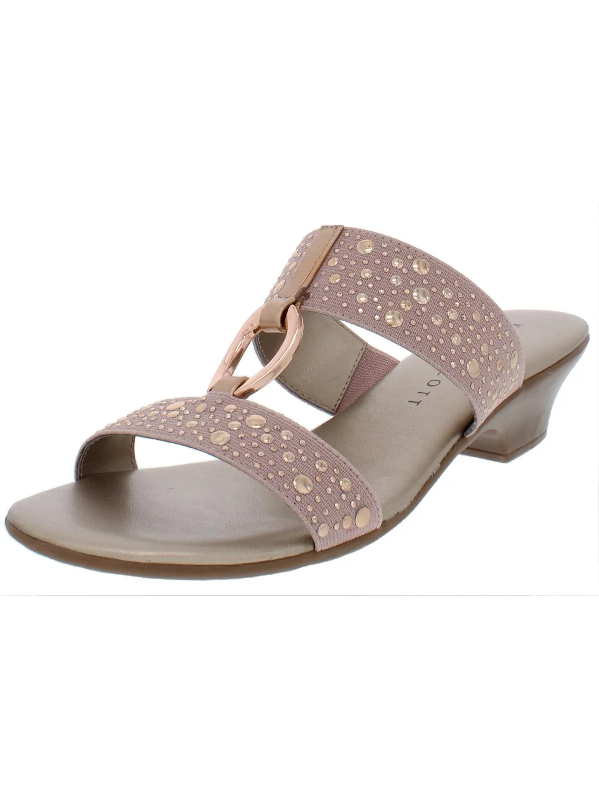 Reformation Eanna Womens Textured Man Made Kitten Heels