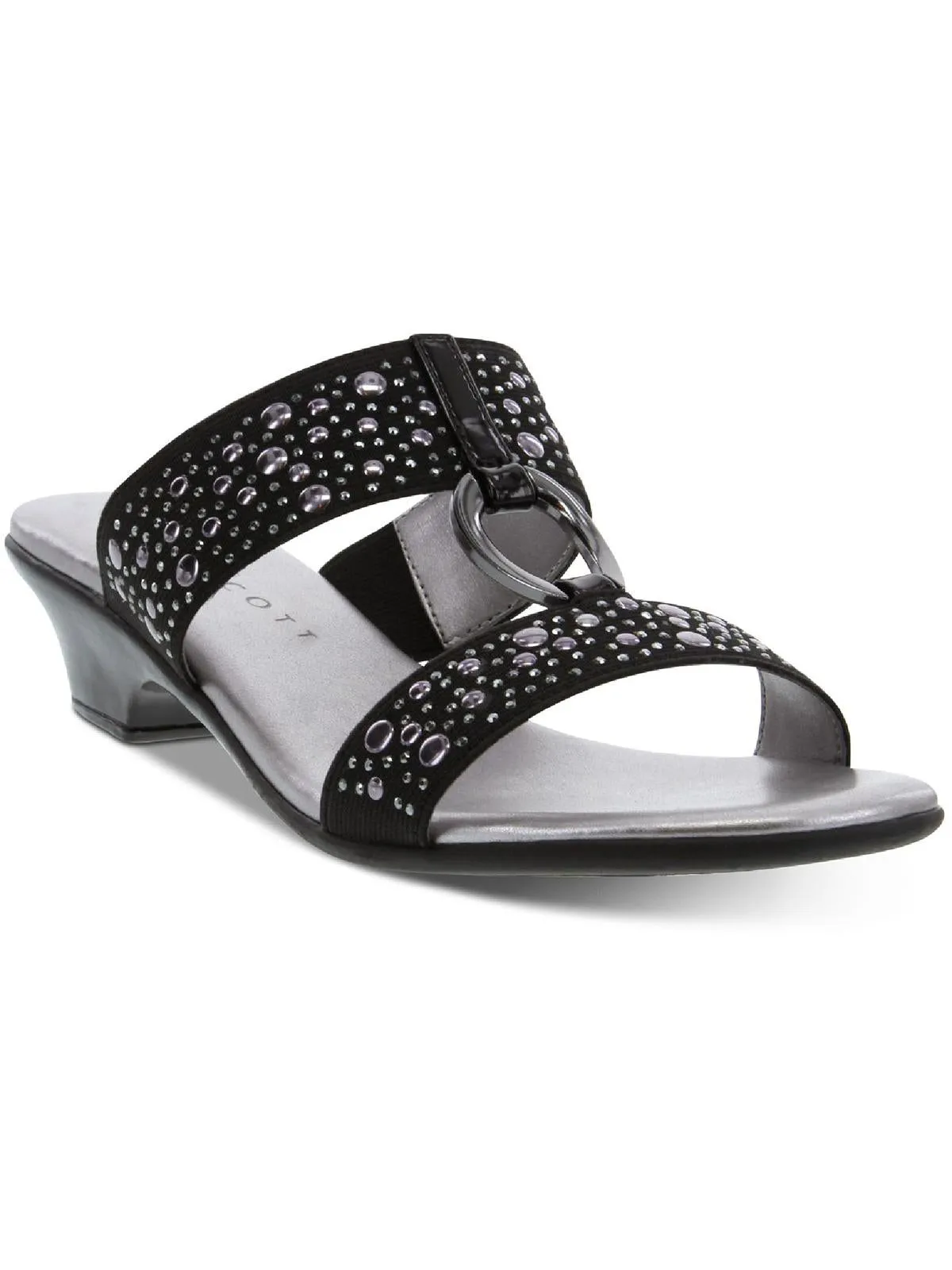 Reformation Eanna Womens Textured Man Made Kitten Heels