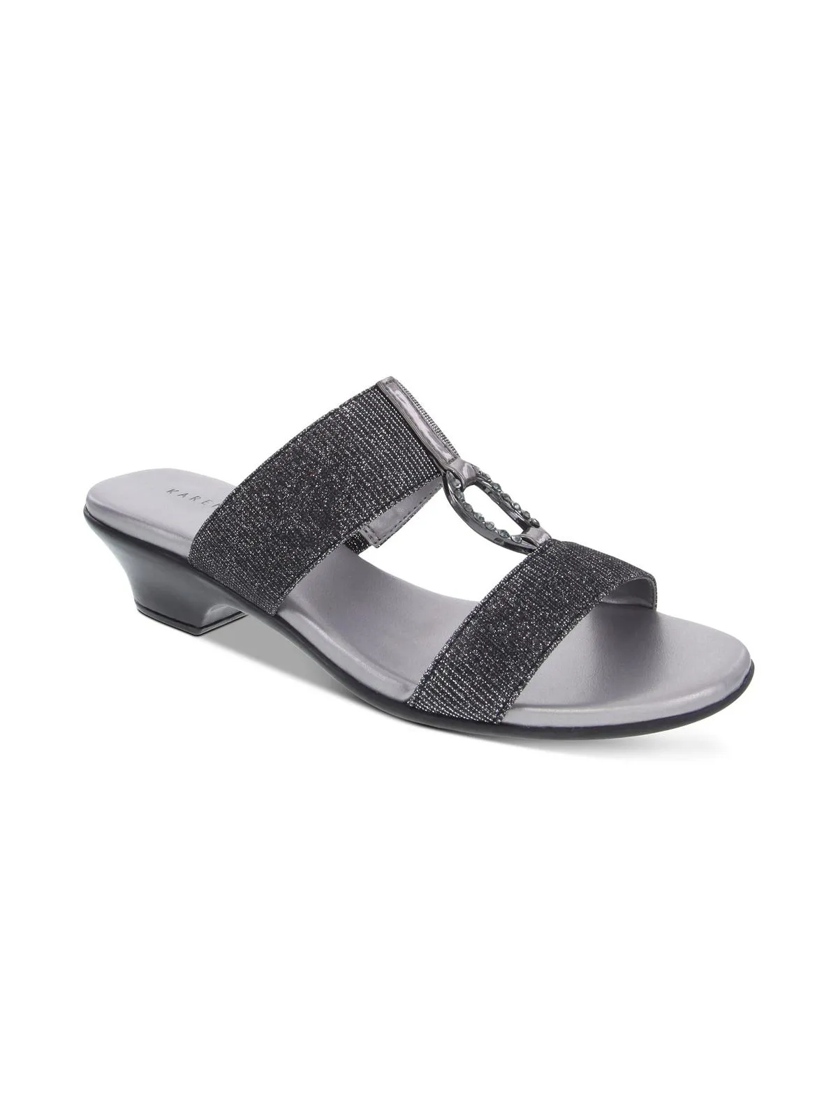 Reformation Eanna Womens Textured Man Made Kitten Heels