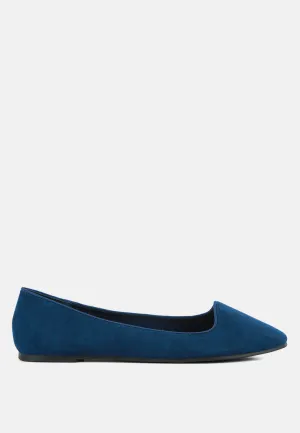 Reformation eyeore microfiber casual ballerinas