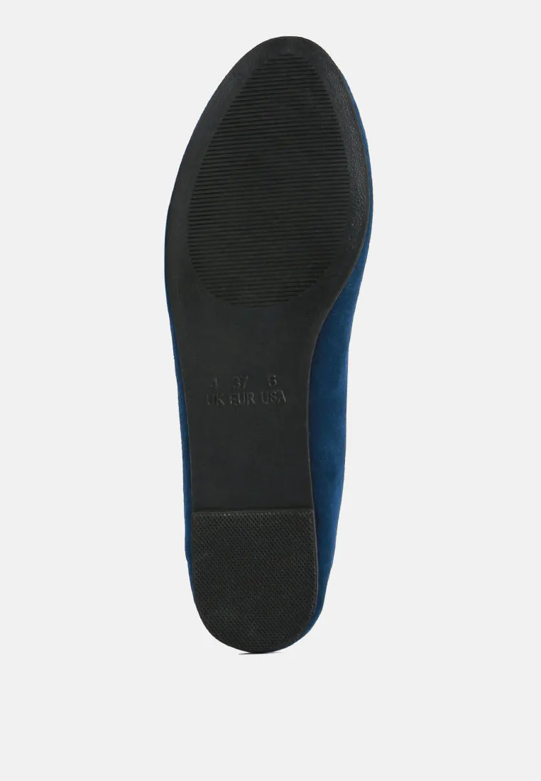 Reformation eyeore microfiber casual ballerinas