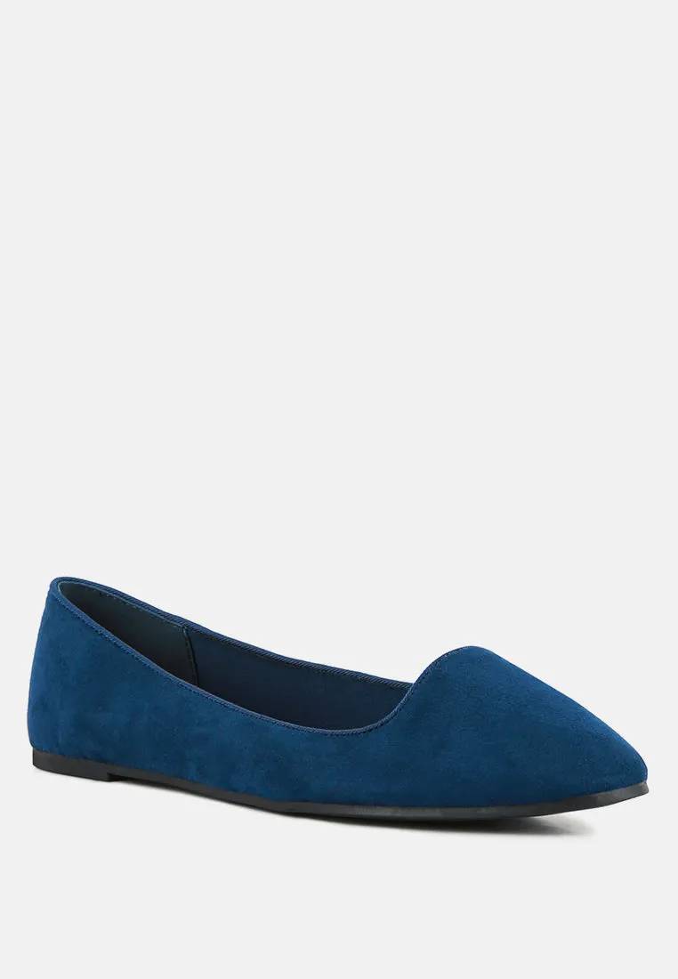 Reformation eyeore microfiber casual ballerinas