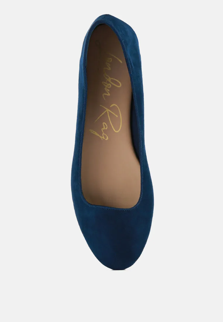 Reformation eyeore microfiber casual ballerinas