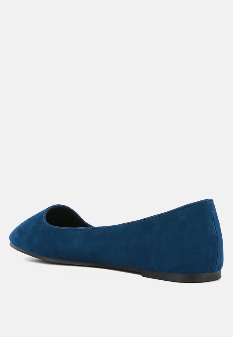 Reformation eyeore microfiber casual ballerinas