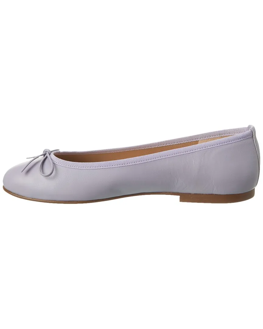 Reformation French Sole Emerald Leather Flat