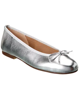 Reformation French Sole Emerald Leather Flat